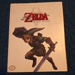 The Legend of Zelda twilight princess wii version Nintendo game guide